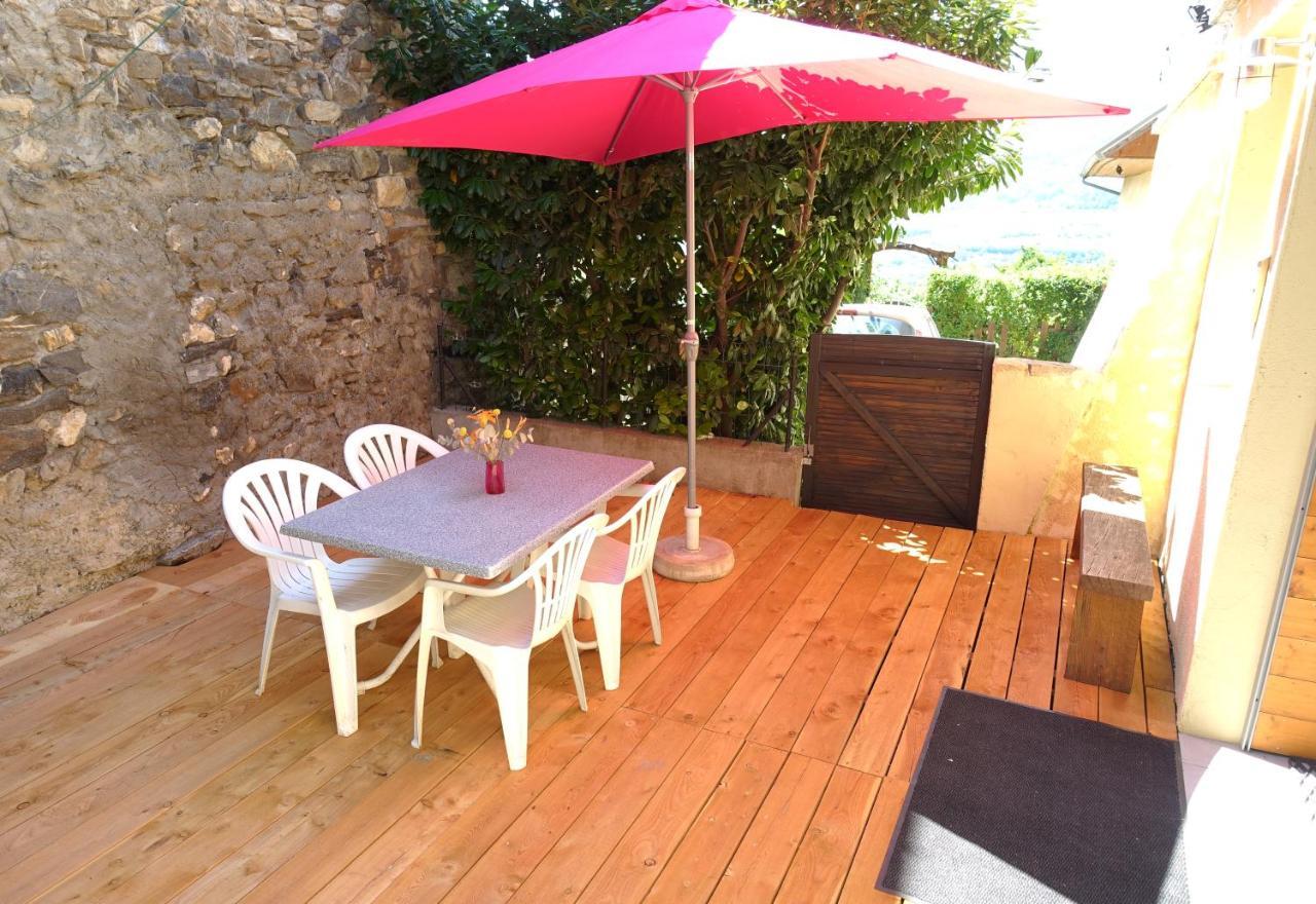 Appartement Spacieux Avec Terrasse Saint-Andre-d'Embrun Ngoại thất bức ảnh