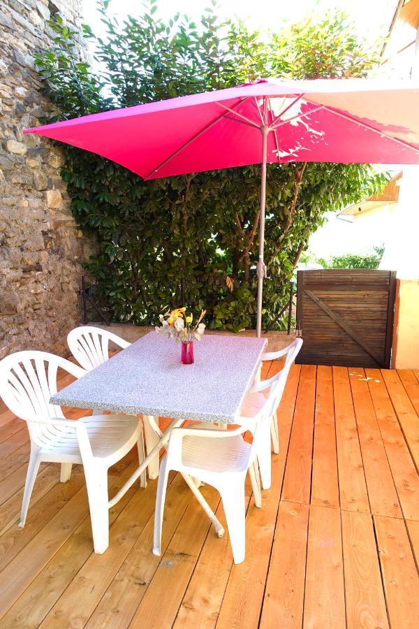 Appartement Spacieux Avec Terrasse Saint-Andre-d'Embrun Ngoại thất bức ảnh
