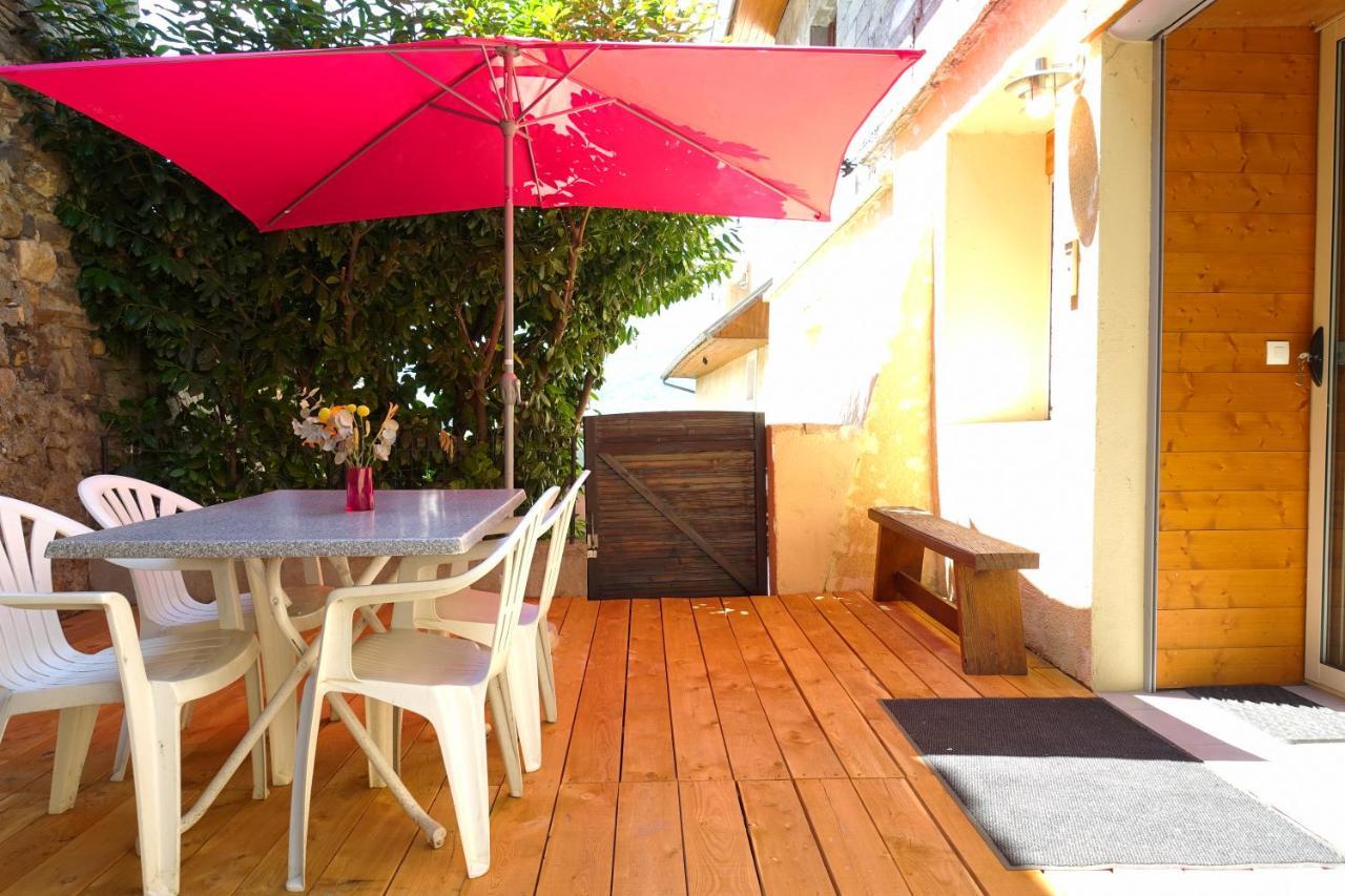 Appartement Spacieux Avec Terrasse Saint-Andre-d'Embrun Ngoại thất bức ảnh